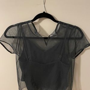 Juniors hollister dressy crop